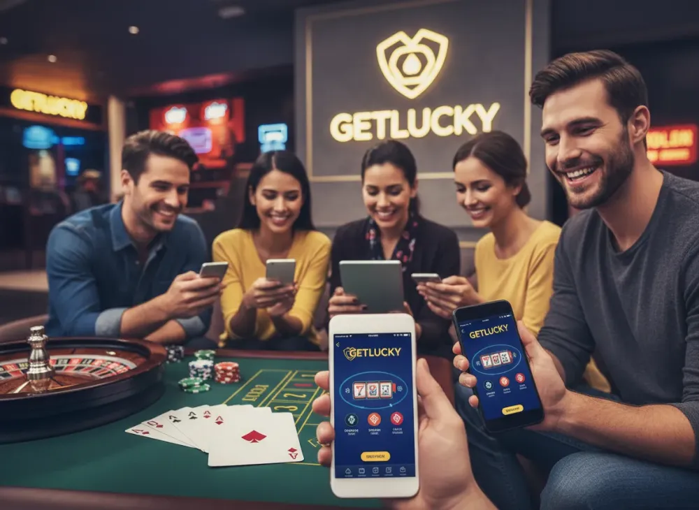 Getlucky app voor mobiel gokken en casino spellen