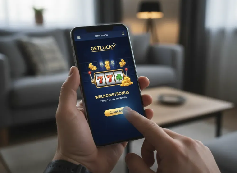Getlucky welkomstbonus uitleg en voorwaarden