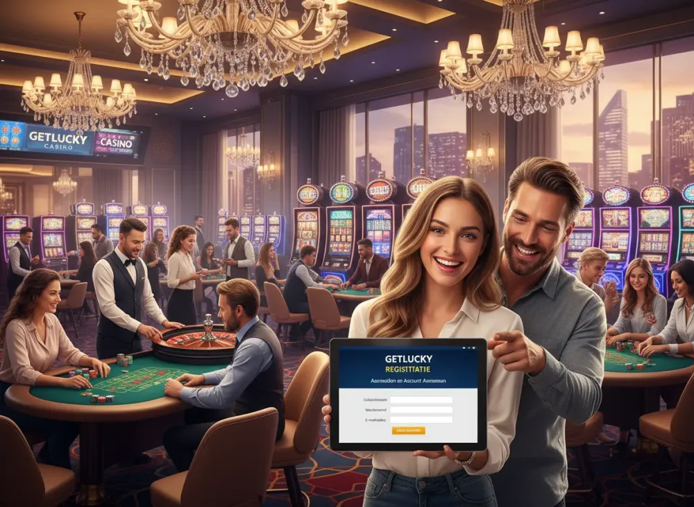 Getlucky registratie - Aanmelden en Account Aanmaken